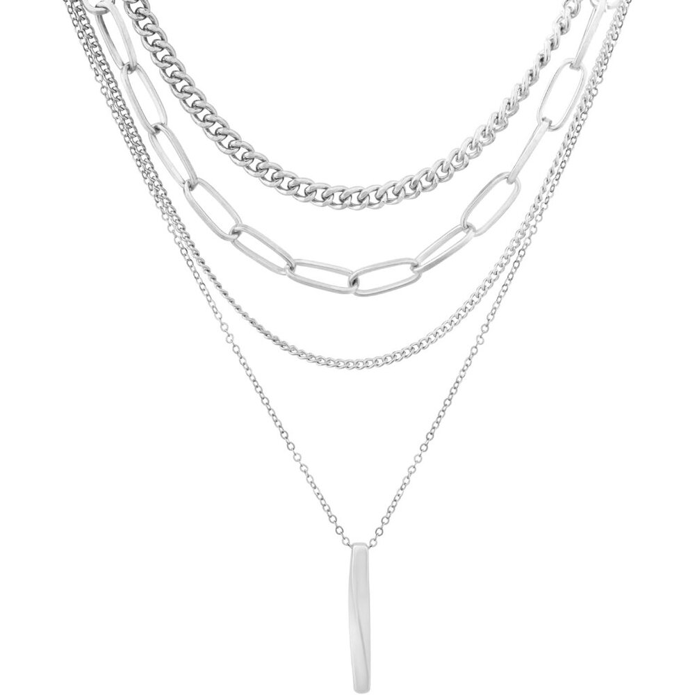Layered Bar Necklaces, Chunky Chain Necklaces, Grunge Necklace, Emo Necklaces, G